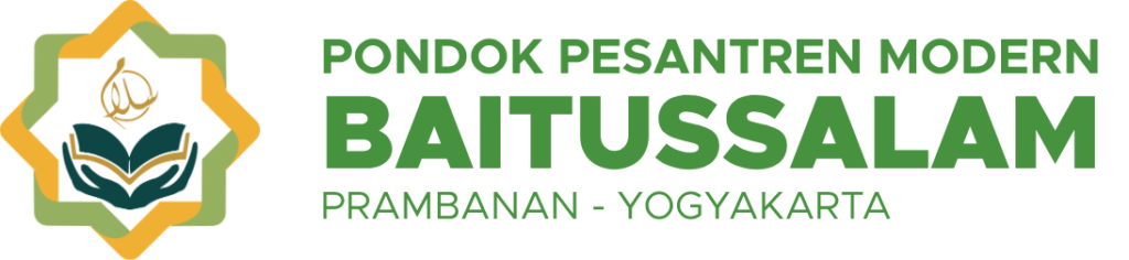 Logo Teks Pondok Pesantren Modern Baitussalam