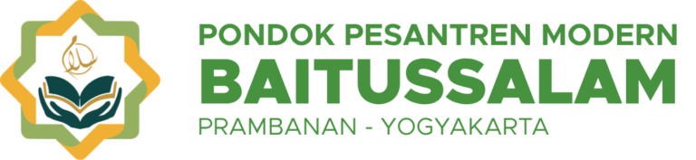 Logo Teks Pondok Pesantren Modern Baitussalam