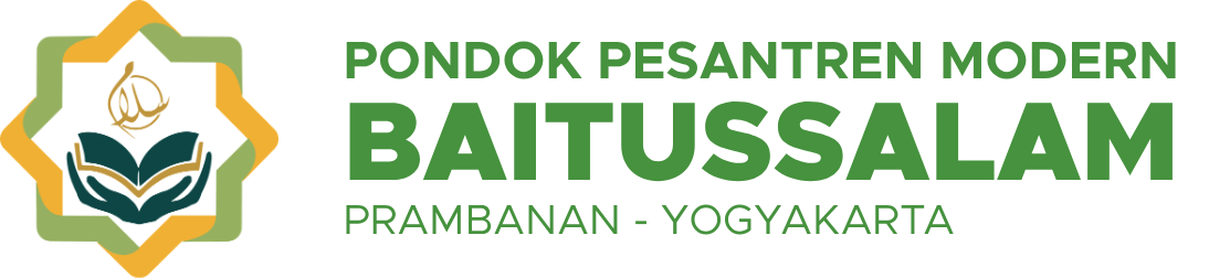 Logo Teks Pondok Pesantren Modern Baitussalam