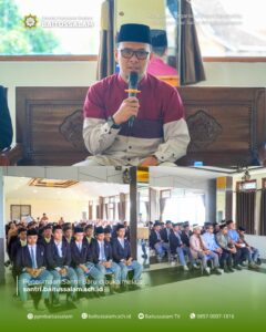 Sambutan dari badan Masyayikh PPM Baitussalam