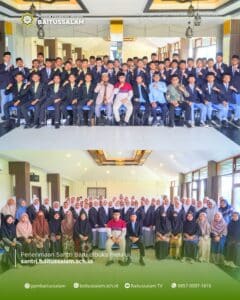 Foto bersama santri, ustaz/ah SahabatQu dan PPM Baitussalam