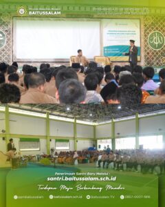 ustaz Abdul Hakim memberikan pembekalan di awal tahun ajaran kepada ustaz/ah dan karyawan/wati