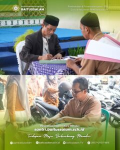 penandatanganan SPK oleh ustaz/ah karyawan/wati dan ustaz Abdul Hakim