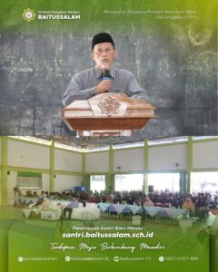 sambutan pimpinan PPM Baitussalam