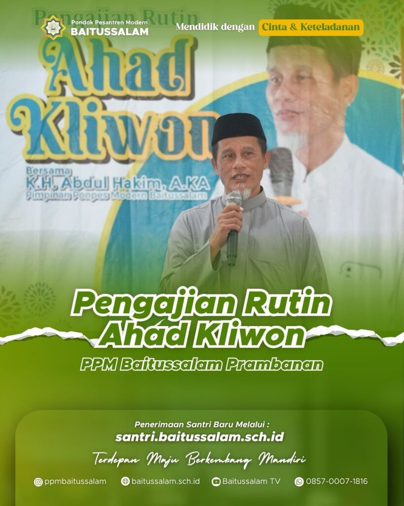 Pengajian Ahad Kliwon