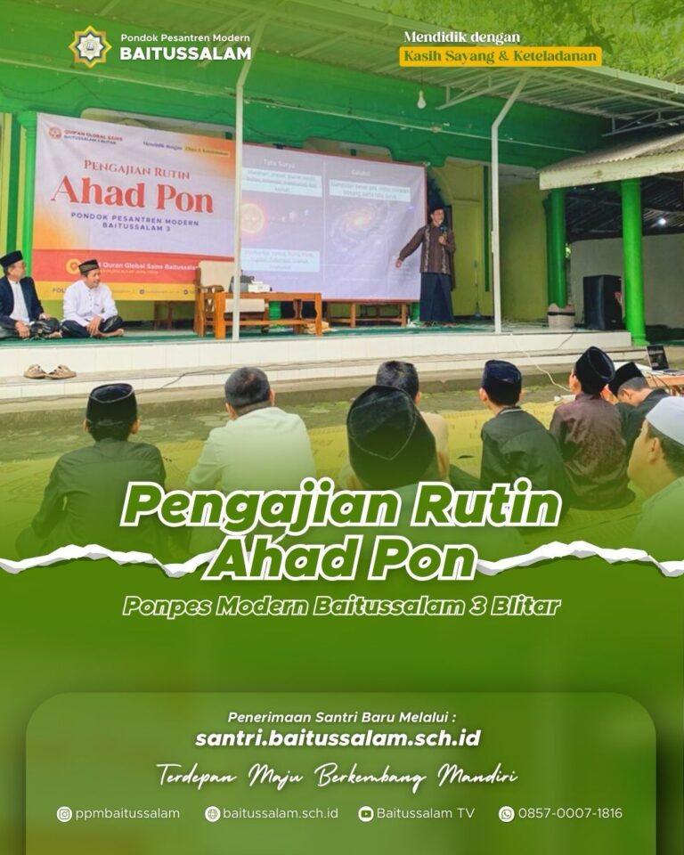 Pengajian Ahad Pon Baitussalam 3 Blitar