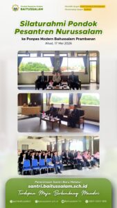 silaturahim pondok nurussalam ke baitussalam