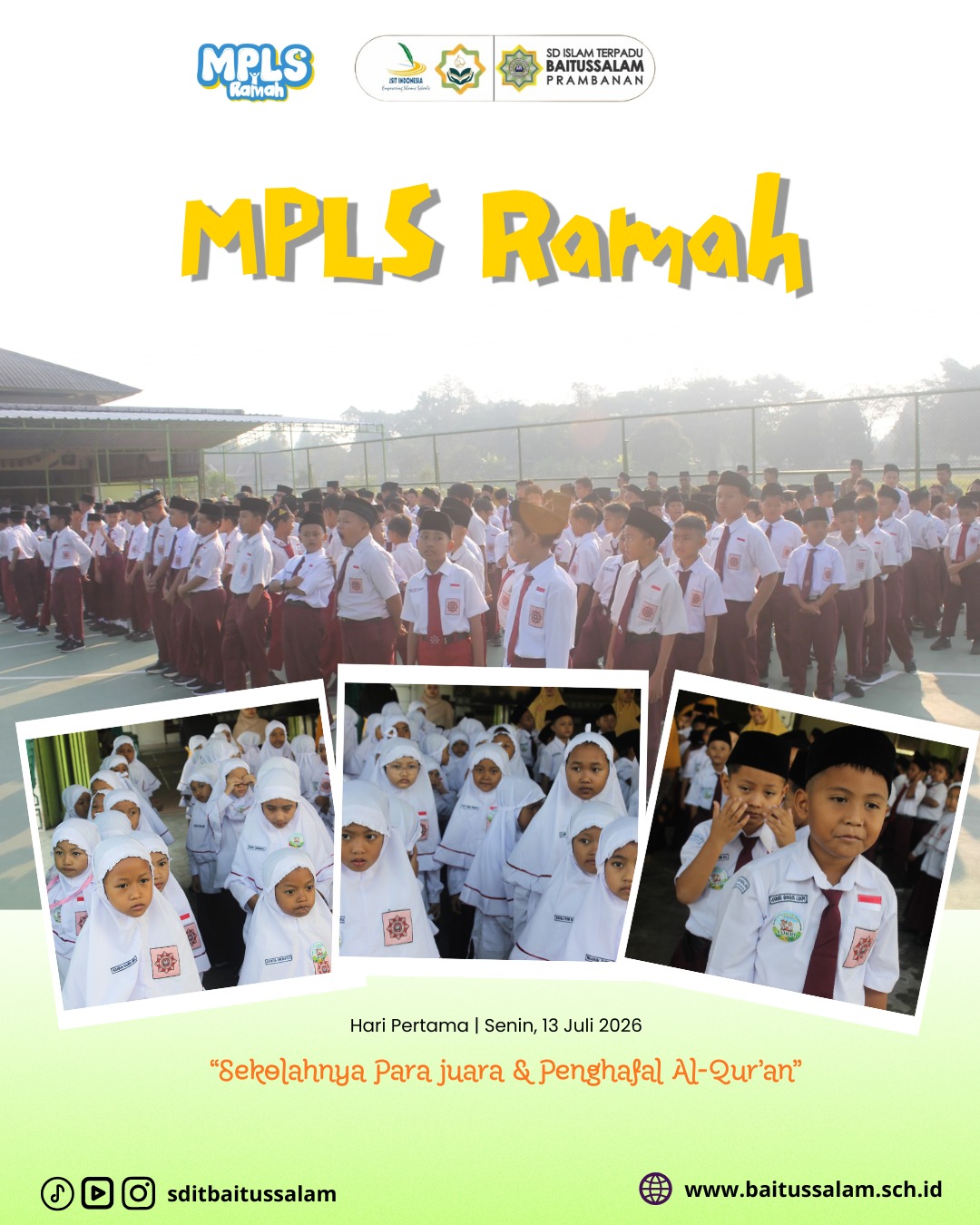 MPLS Ramah SDIT Baitussalam Prambanan