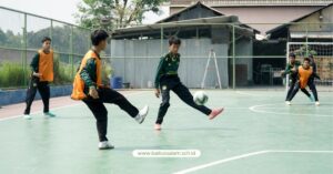 coaching clinic futsal SMP IT Baitussalam